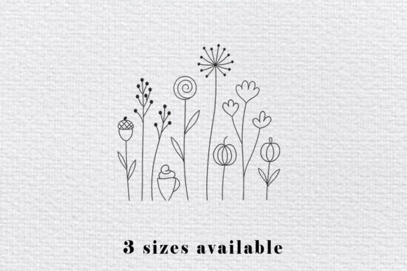 Download Minimal Line Flowers - Flower Collection