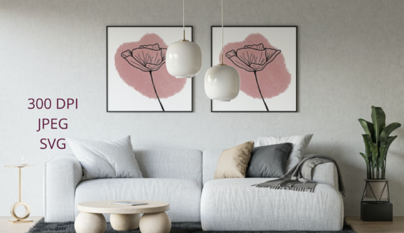 Download Poppy Flower Pink Blotch Watercolor - Flower Collection