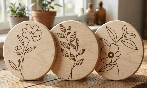 Download Flowers and Leaves Botanical Line SVG - Flower Collection