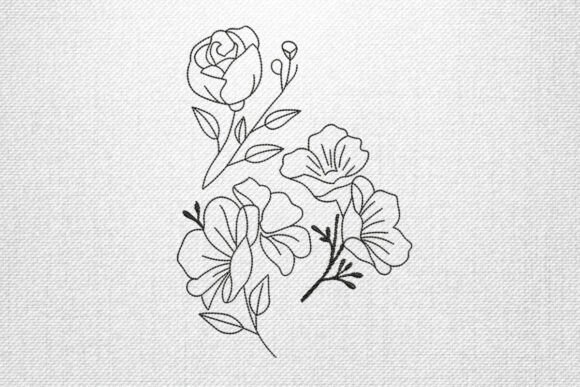 Download Minimal Line Flower - Flower Collection