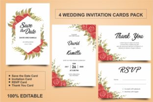 Download Flower Wedding Invitation Template - Flower Collection