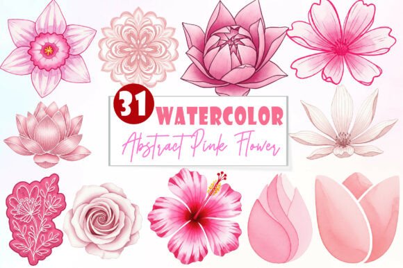 Download Abstract Pink Flower - Flower Collection