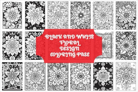 Download Beautiful Flowers Coloring Pattern Page - Flower Collection