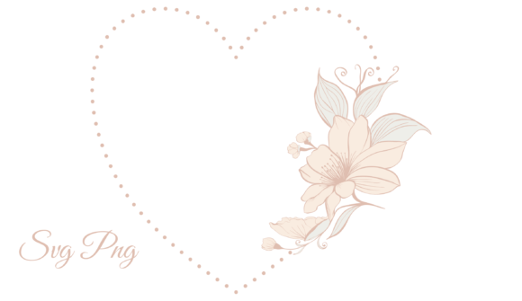 Download Wedding Frame Flower Heart - Flower Collection